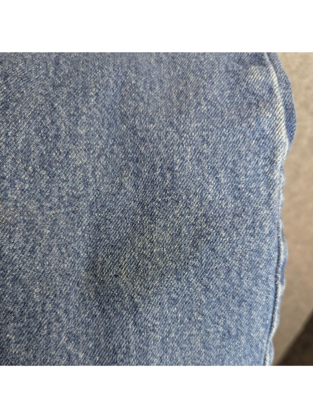Carhartt Mens Size 36 x 34 Jeans Blue Straight Leg Denim Vintage Style Workwear - Picture 9 of 10